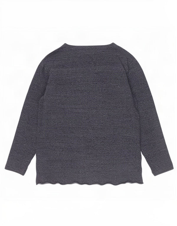 Tommy Hilfiger Herre Top Langærmet XL Marineblå Flecked Bomuld