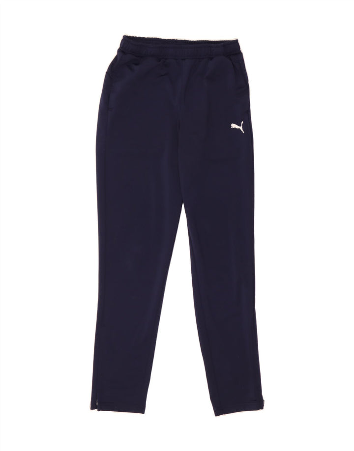 PUMA Boys Tracksuit Trousers 13-14 Years Navy Blue Vintage Puma and Second-Hand Puma from Messina Hembry 