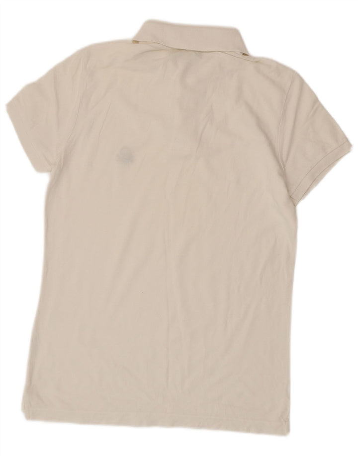 BENETTON Herre poloshirt Medium White