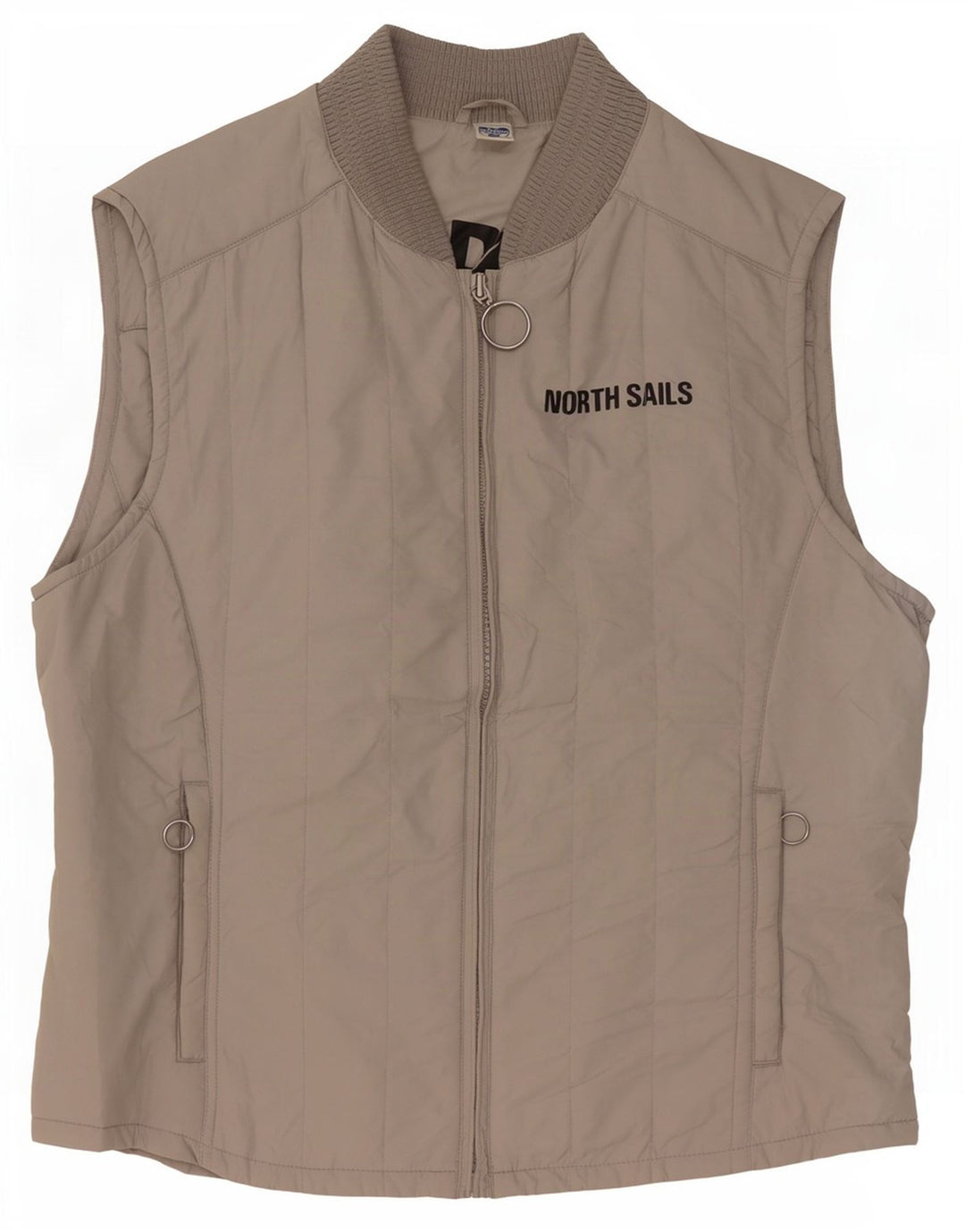 North Sails Herre Polstret Gilet UK 42 XL Beige Polyamid