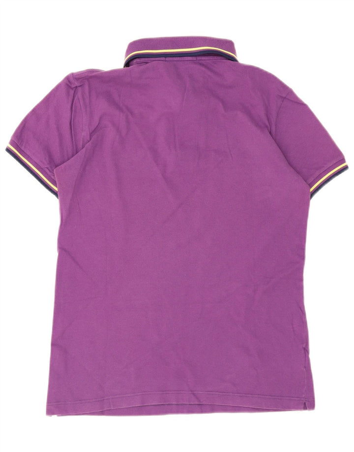 Fred Perry Herre poloskjorte lille lilla stribet bomuld
