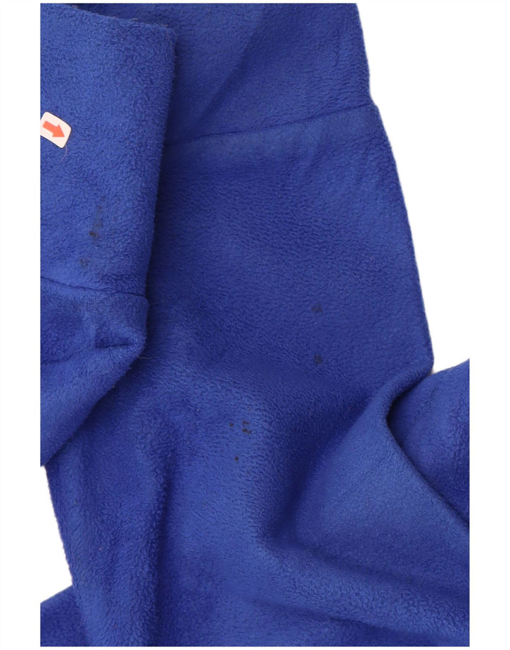 CALVIN KLEIN Herre Performance Fleecejakke UK 44 2XL Blå Polyester