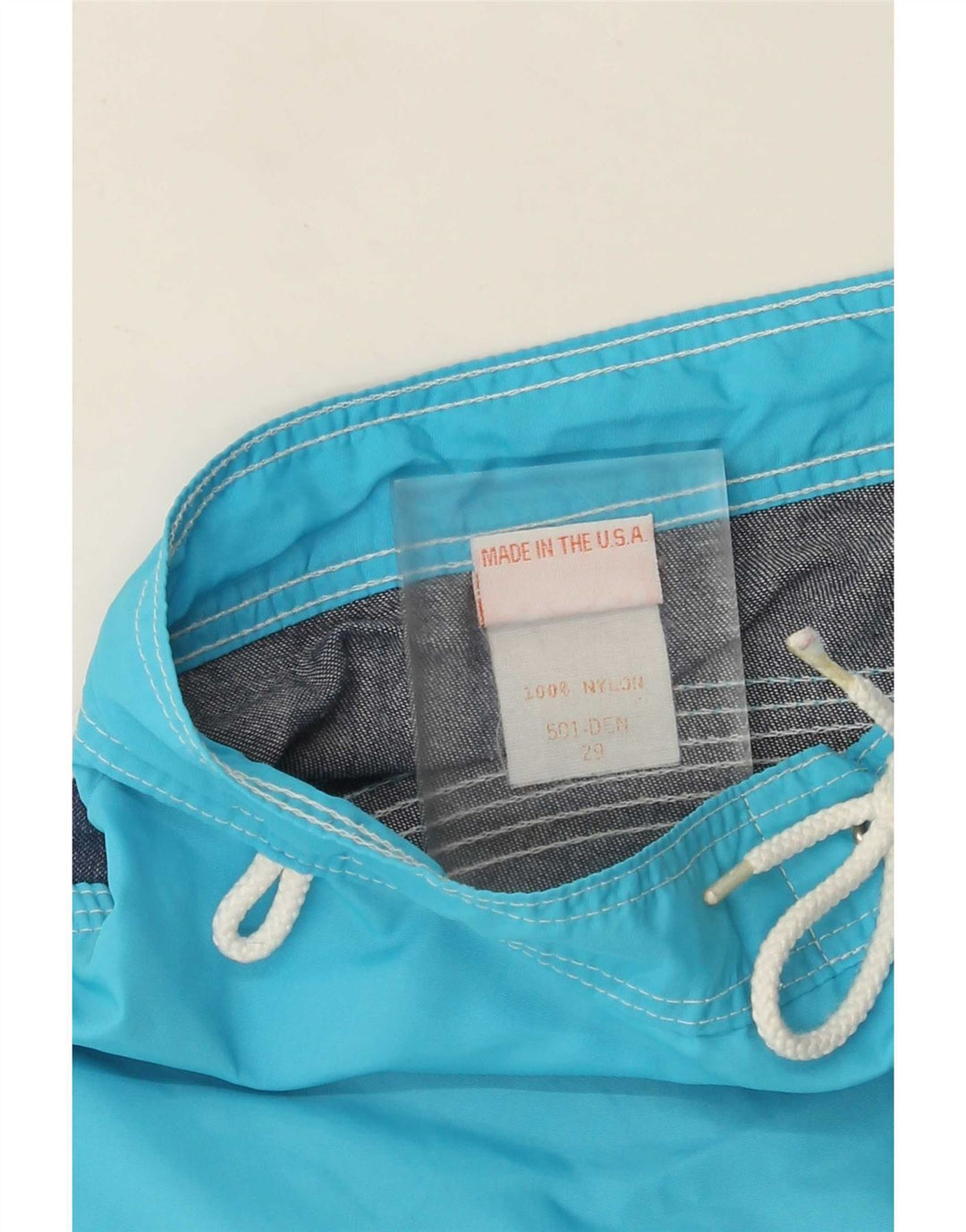 Sundek Herre badeshorts Small Blue Colourblock Nylon