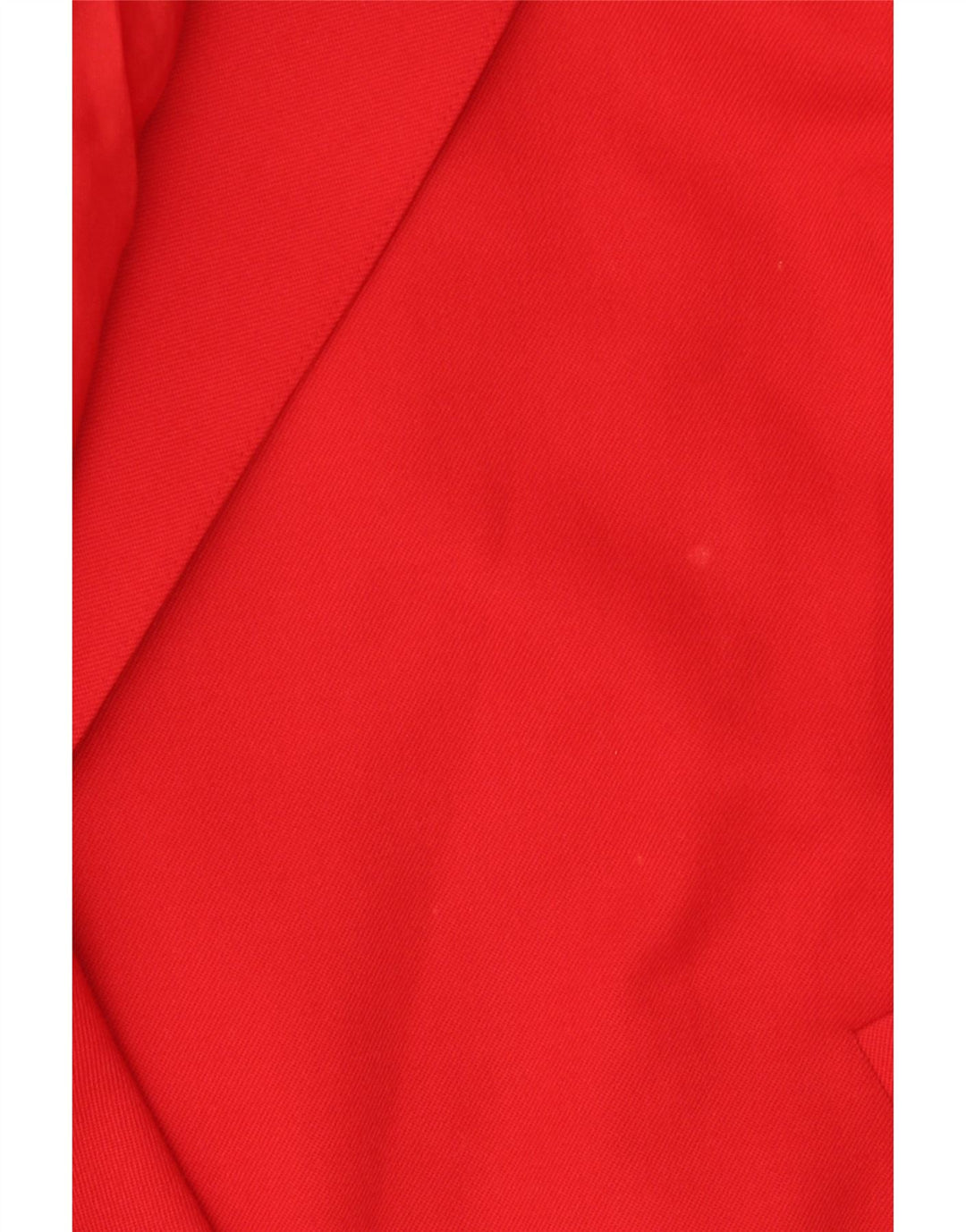 Vintage Dame Crop Dobbeltradet Blazer Jacket IT 44 Medium Rød