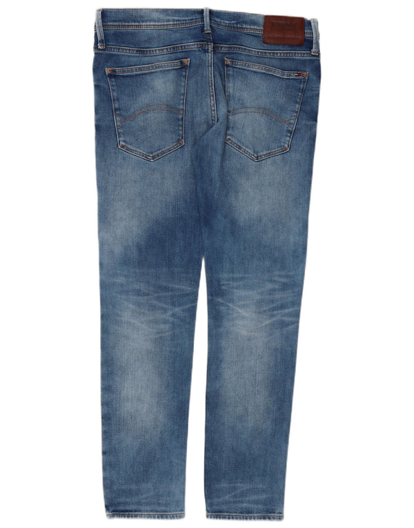 Tommy Hilfiger Herre Simon Skinny Jeans W34 L28 Blå Bomuld