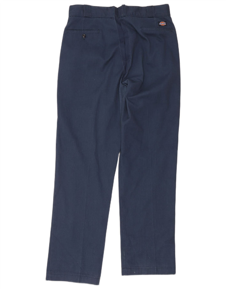 Dickies Straight Chino-bukser til mænd W36 L31 Marineblå