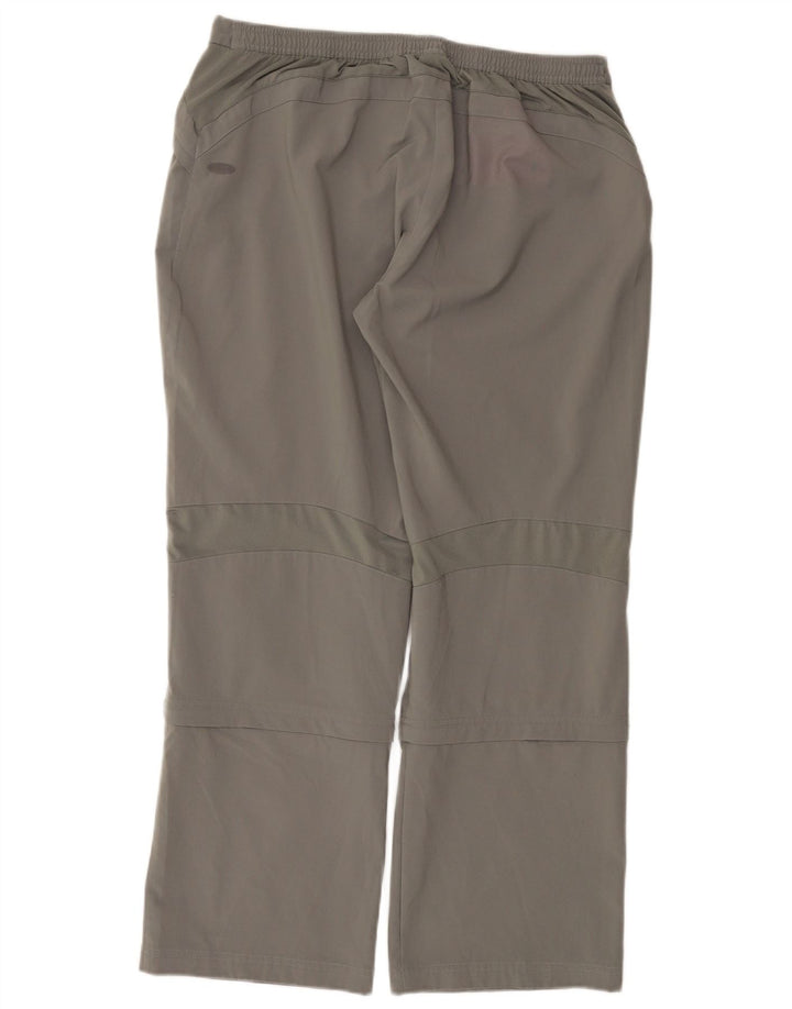 ADIDAS Dame Clima 365 Træningsdragt Bukser UK 20 2XL Grå Polyester