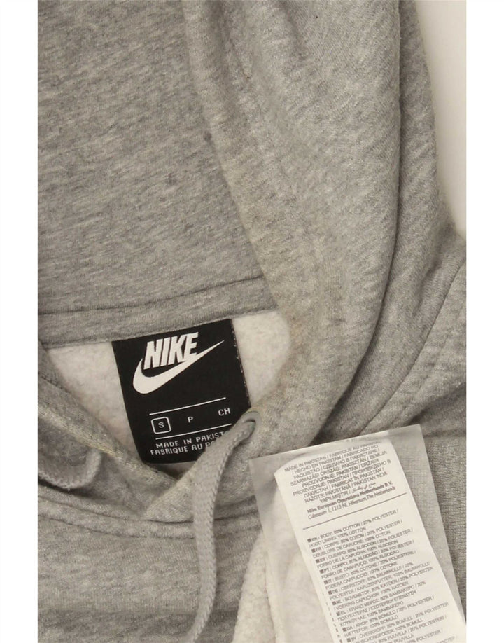 Nike hættetrøje til mænd, lille grå flækket bomuld