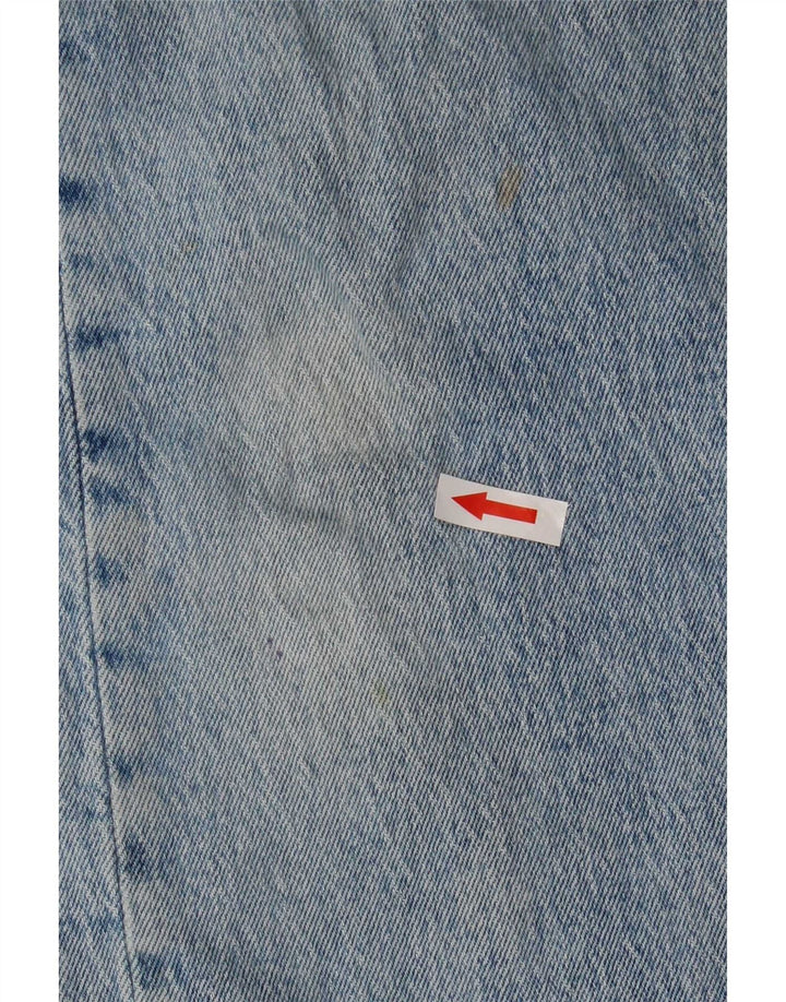 Levi's Herre 501 lige jeans W31 L26 blå bomuld