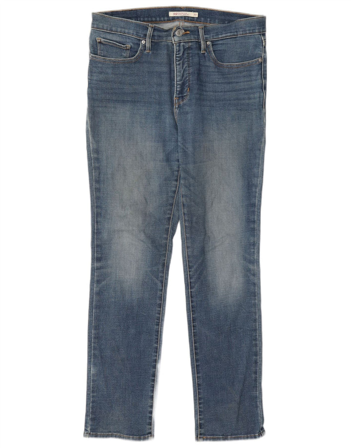 Levi's Womens 312 Shaping Slim Jeans W30 L29 Blå