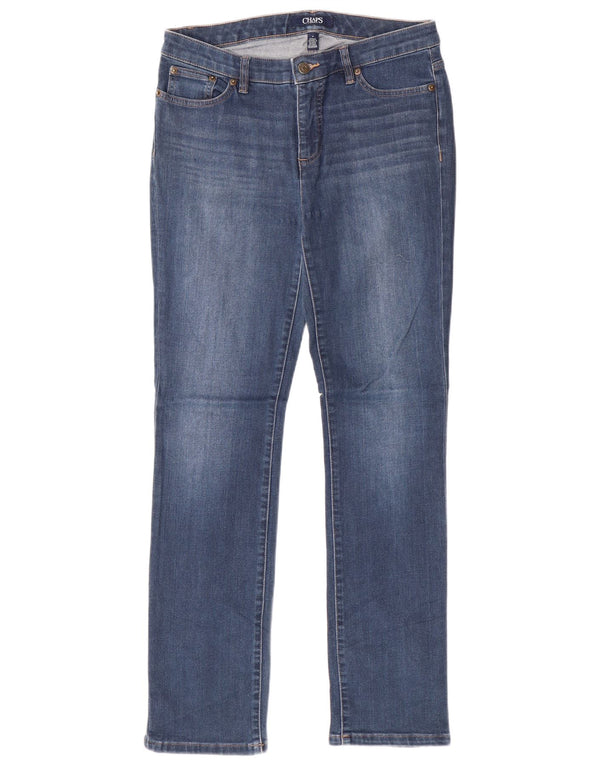 CHAPS Dame Slim Jeans US 8 Medium W30 L30 Blå Bomuld