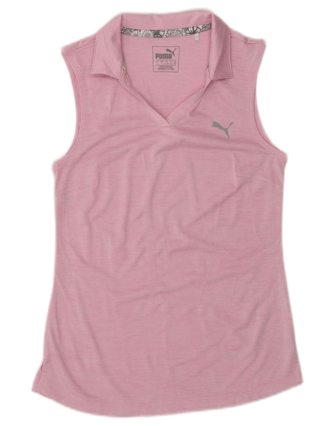 Puma piger ærmeløs polo shirt 11-12 år Pink