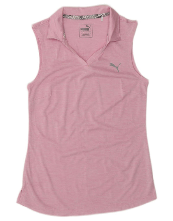 Puma piger ærmeløs polo shirt 11-12 år Pink