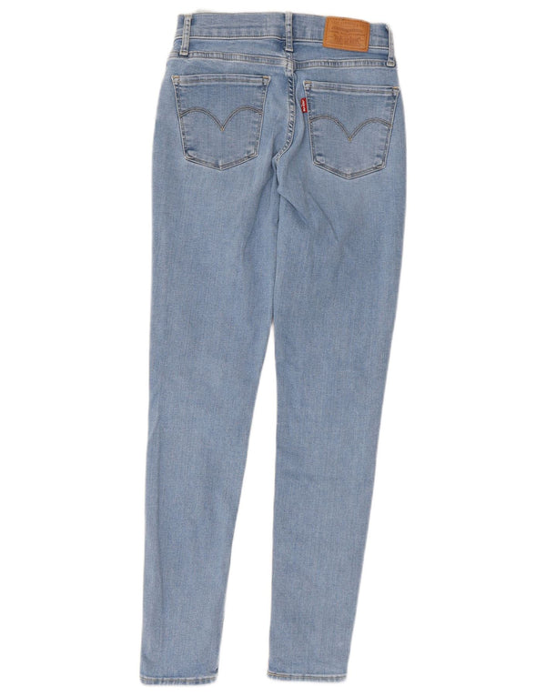 Levi's Dame 710 Super Skinny Jeans W25 L28 Blå Bomuld