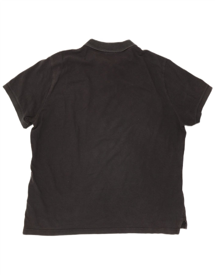 Nike herre poloshirt XL sort bomuld