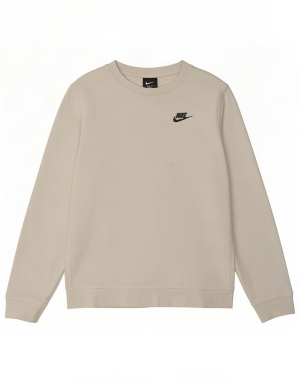 Nike Boys Hoodie Jumper 13-14 år XL Hvid Bomuld
