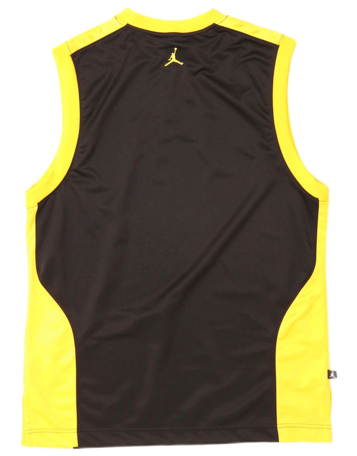 Jordan Herrevest Top Medium Sort Colourblock Polyester