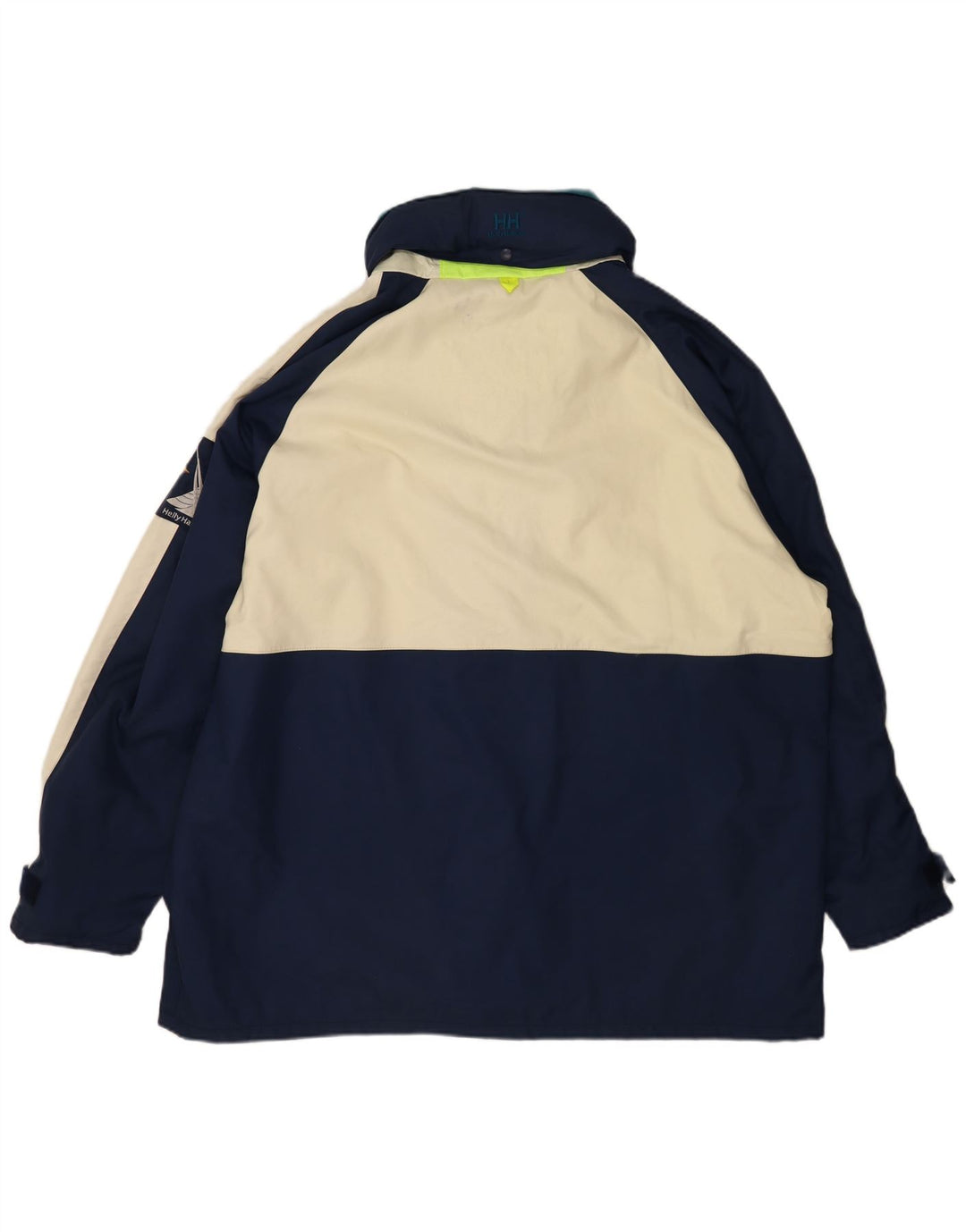 Helly Hansen Herre Windbreaker Jacket IT 58/60 4XL Navy Blue Colourblock