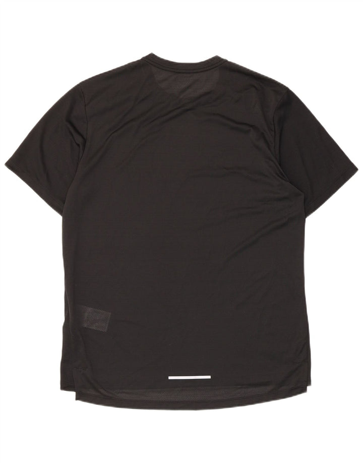 Nike Herre Dri Fit T-Shirt Top Medium Sort Polyester