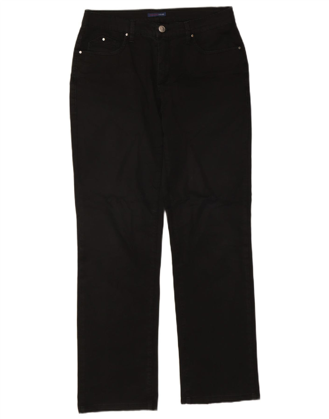 Trussardi Lige Casual Bukser til kvinder IT 44 Medium W28 L29 Sort
