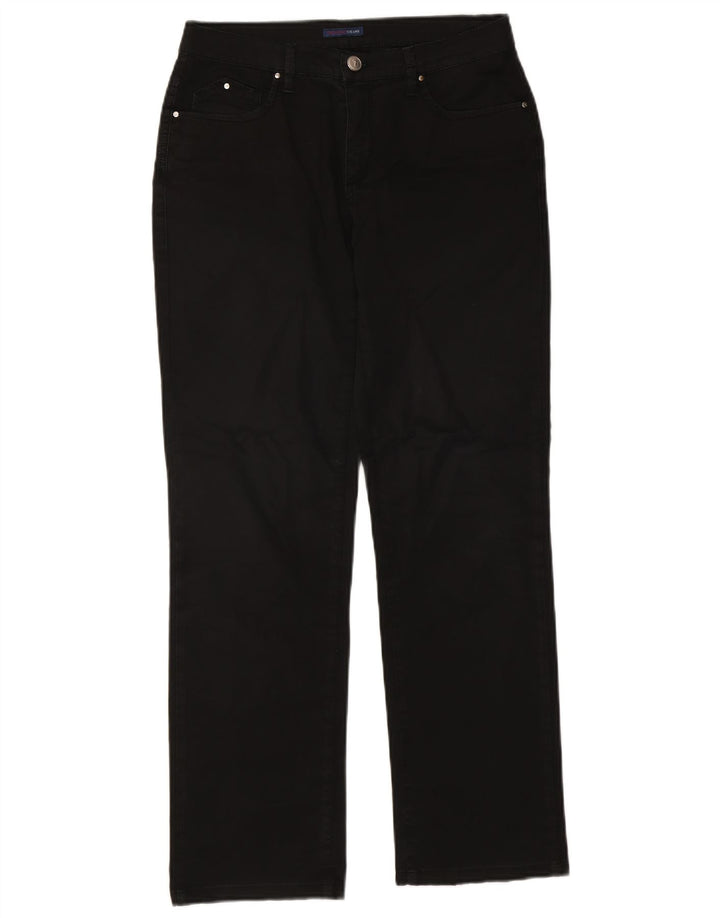 Trussardi Lige Casual Bukser til kvinder IT 44 Medium W28 L29 Sort