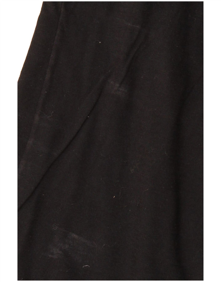 Rifle Herre poloshirt Stor sort bomuld