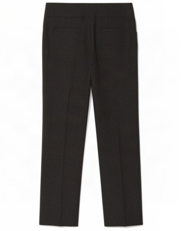 Monsoon Womens Straight Casual Trousers UK 12 Medium W30 L29 Grey Flecked