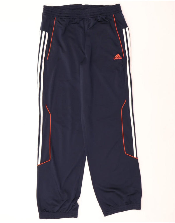 ADIDAS Træningsdragt til mænd Joggers UK 40/42 Medium Navy Blue Polyester