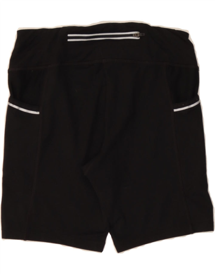 ATHLETA Womens Sport Shorts UK 10 Small  Black Polyester Vintage Athleta and Second-Hand Athleta from Messina Hembry 