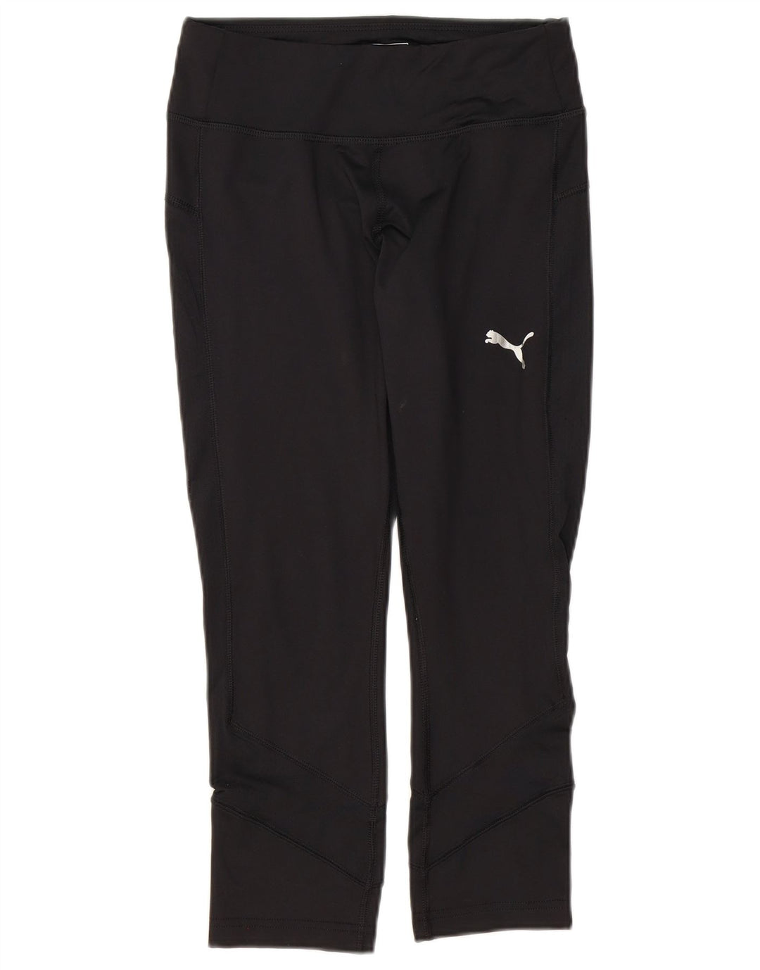 PUMA Womens Capri Leggings UK 10 Small Black