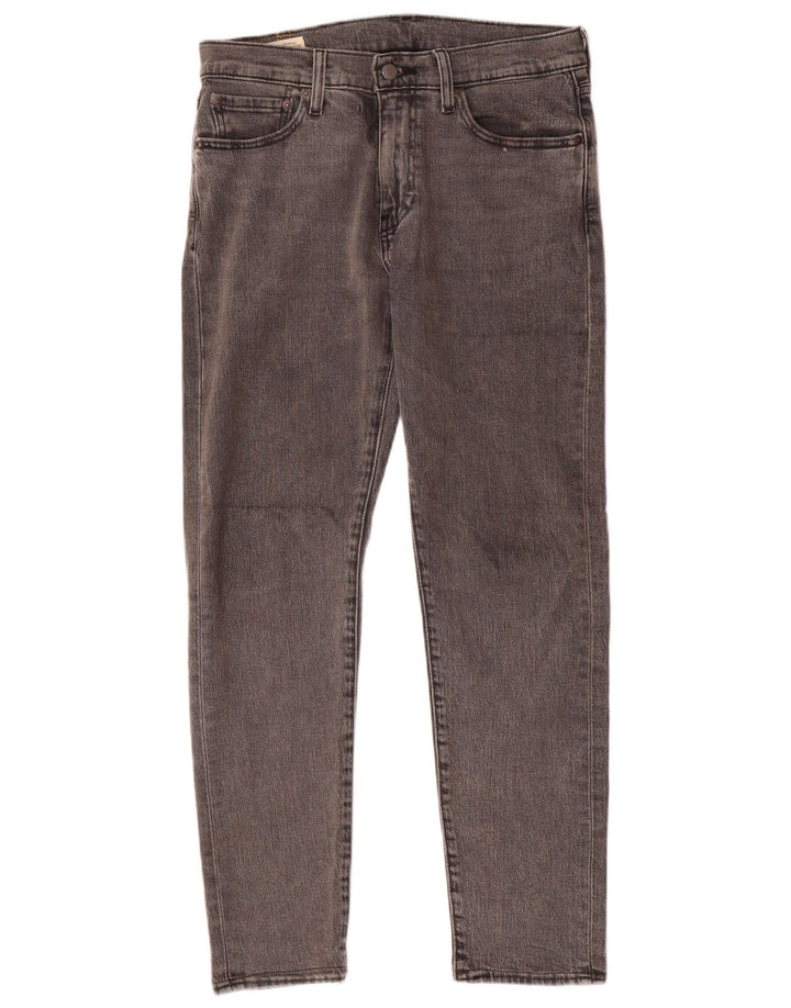 LEVI'S Herre 512 Slim Tapered Jeans W30 L30 Grå Bomuld