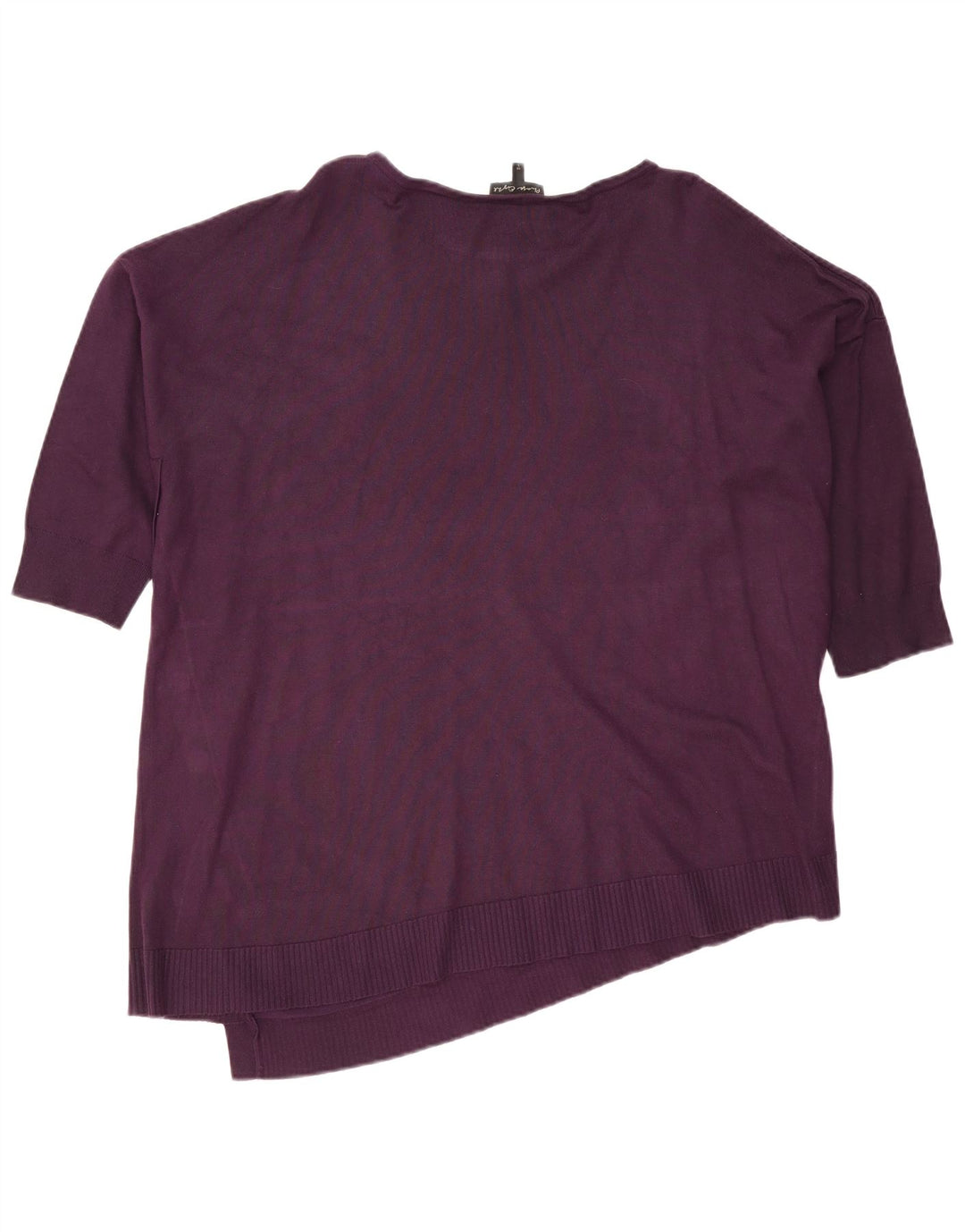 PHASE EIGHT Womens Oversized Boat Neck Jumper Sweater UK 16 Large Purple