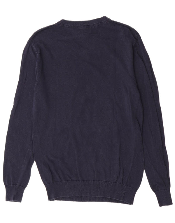 U.S. Polo Assn. Herre V-hals sweater Medium marineblå bomuld