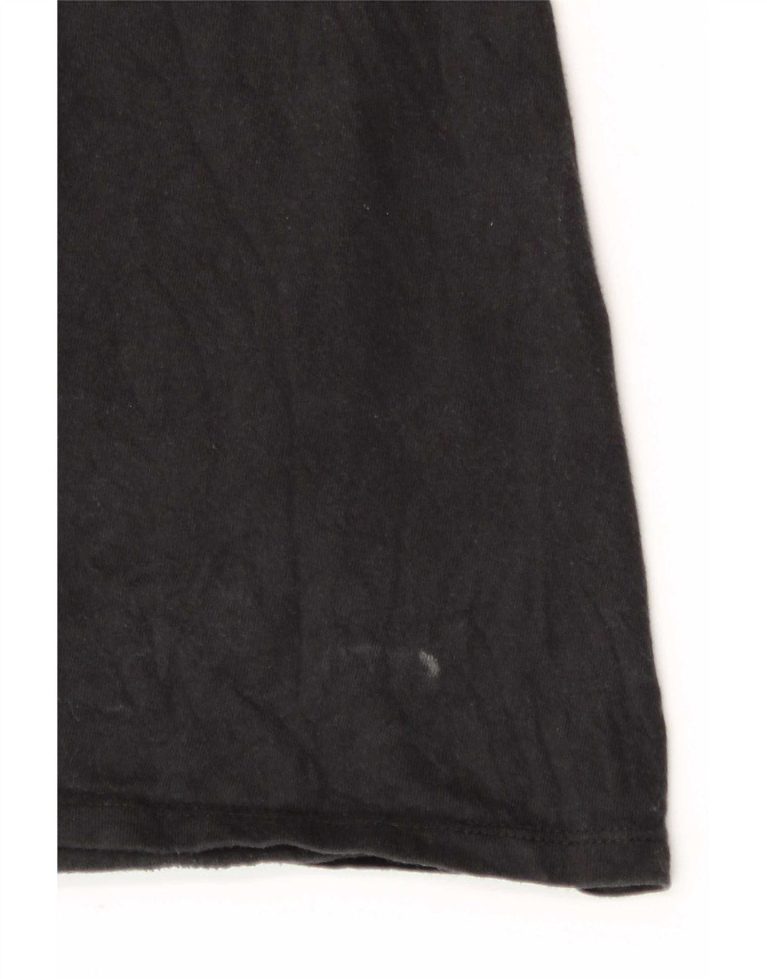 Nike Dame Athletic Cut Grafisk T-Shirt Top UK 14 Medium Sort