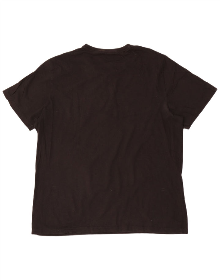 Puma Herre Grafisk T-Shirt Top 2XL Sort Bomuld