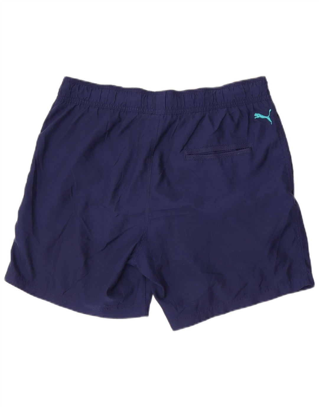 Puma Herre grafiske sportsshorts store marineblå polyester