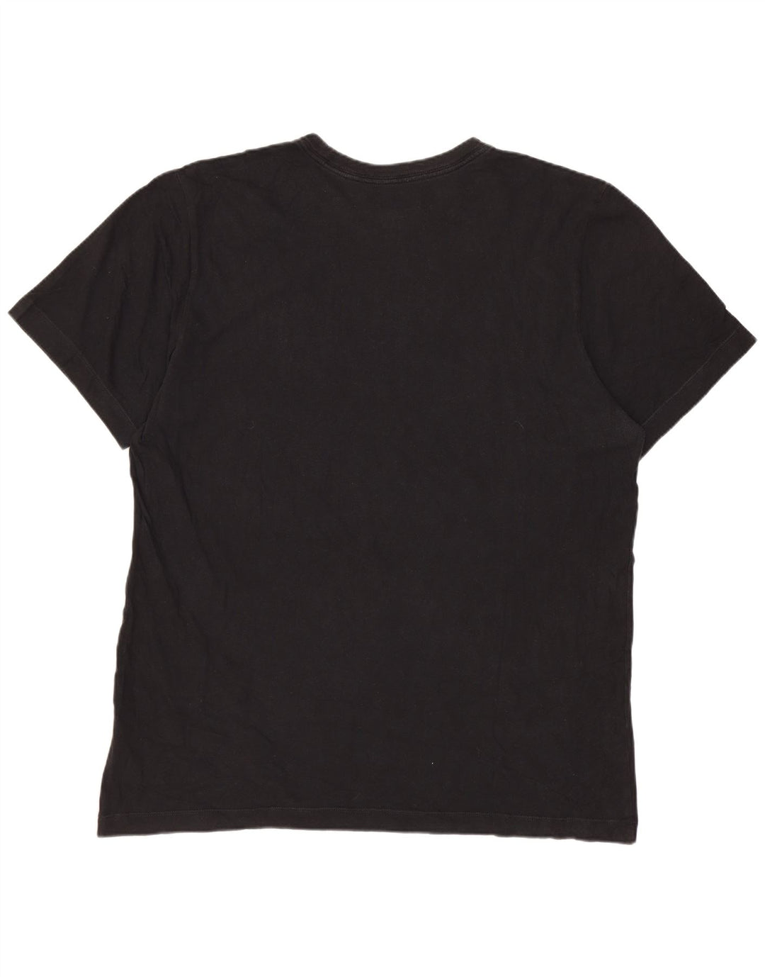 Nike Air Graphic T-shirt top til mænd, stor sort bomuld
