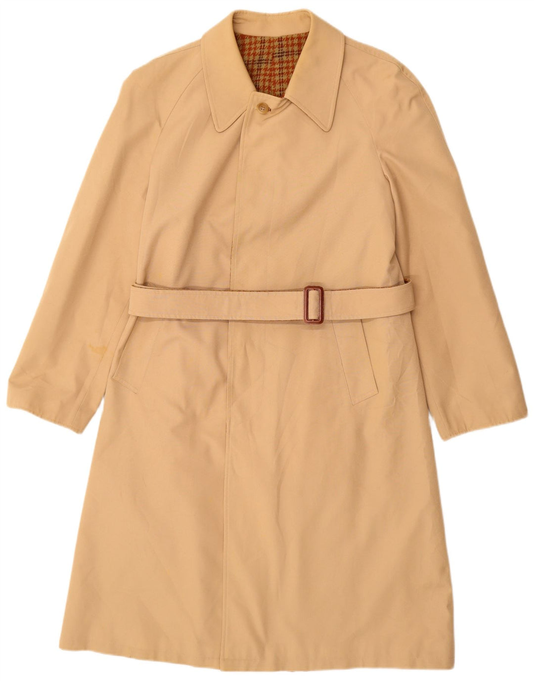 Vintage overfrakke til kvinder UK 12 Medium Beige