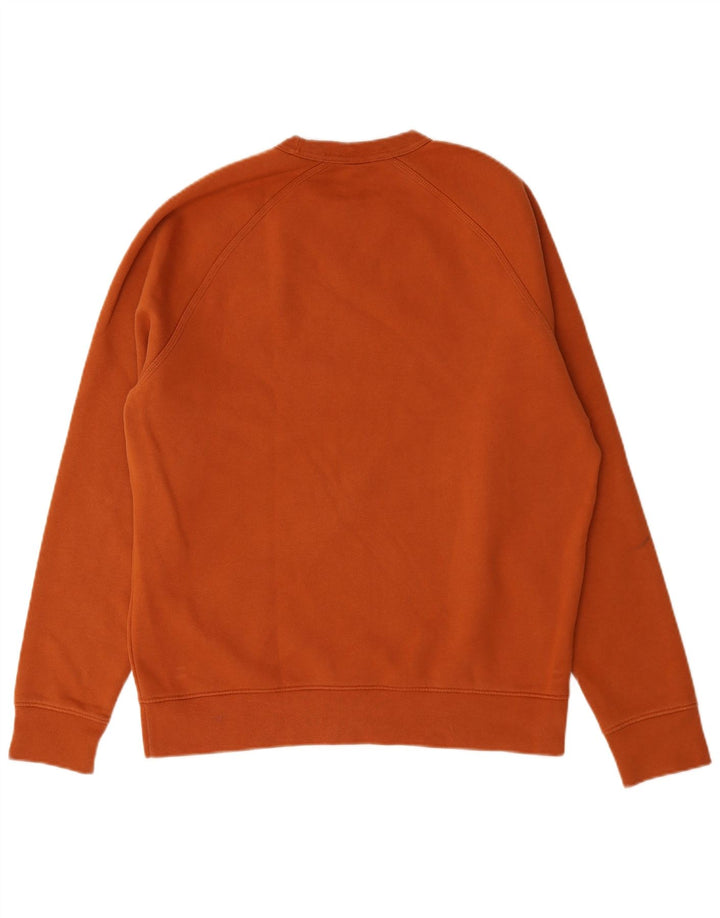 Kappa Herre Sweatshirt Jumper XL Orange Bomuld