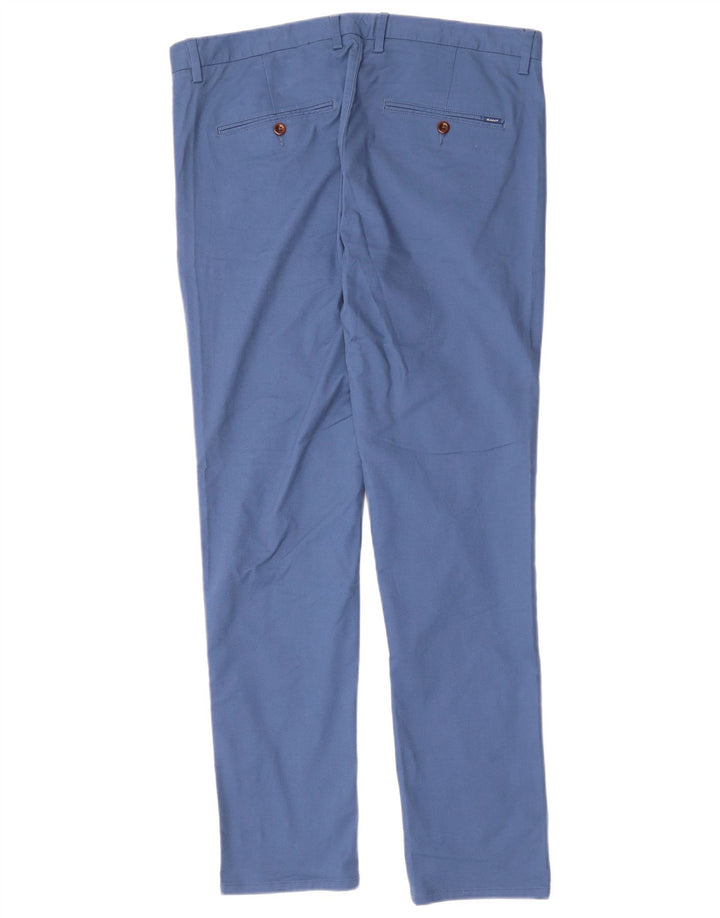 GANT Slim Chino Bukser til mænd W36 L34 Blå