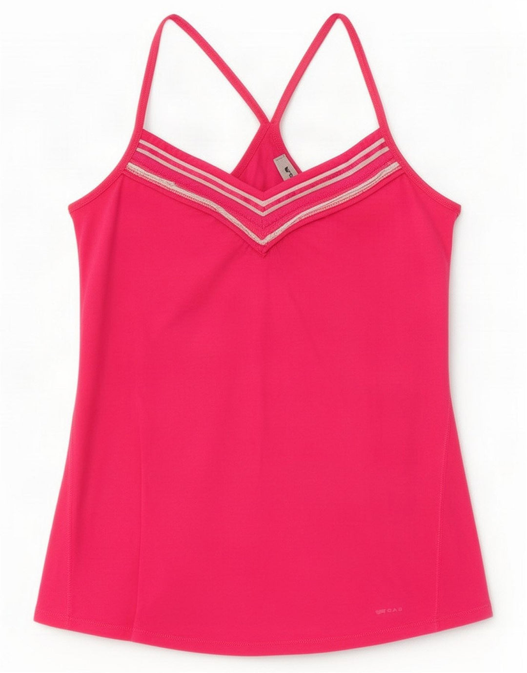 Gas Dame Cami Top UK 12 Medium Pink Bomuld