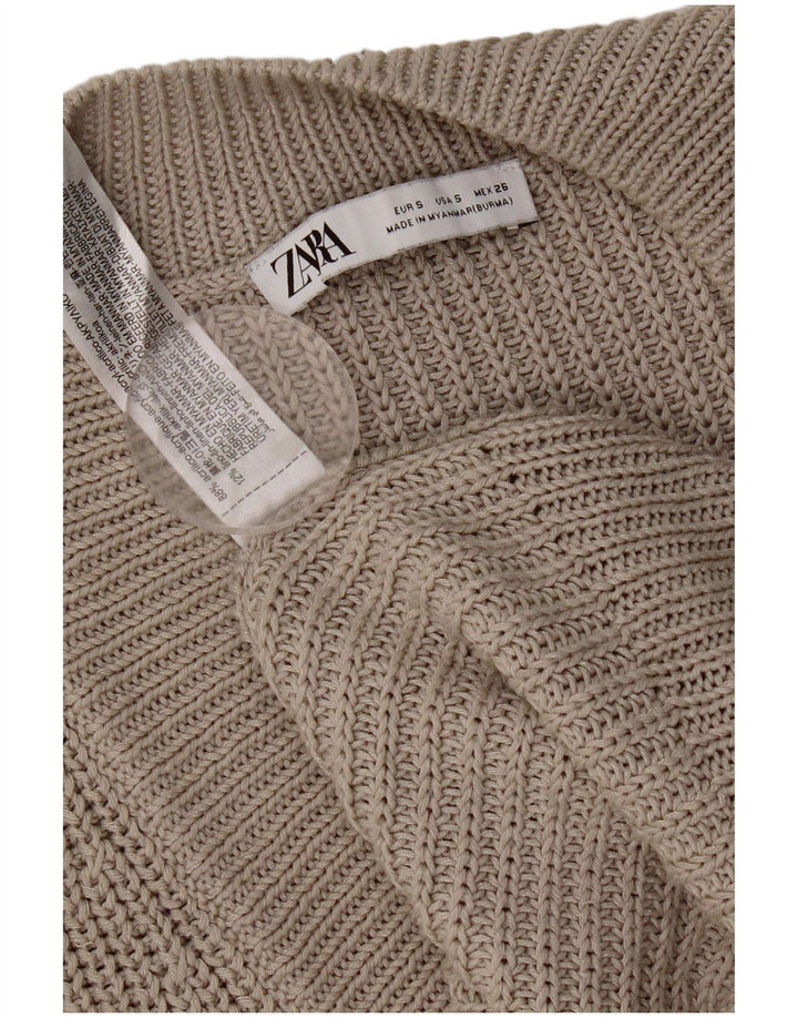 Zara herrevest tanktop lille brun akryl