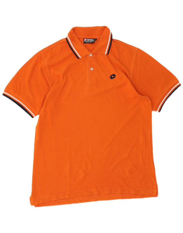 Lotto Herre Polo Shirt Large Orange