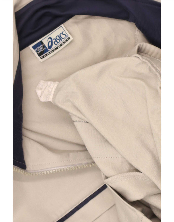 Asics Træningsdragt til mænd Top jakke Medium Grå Colourblock Polyester