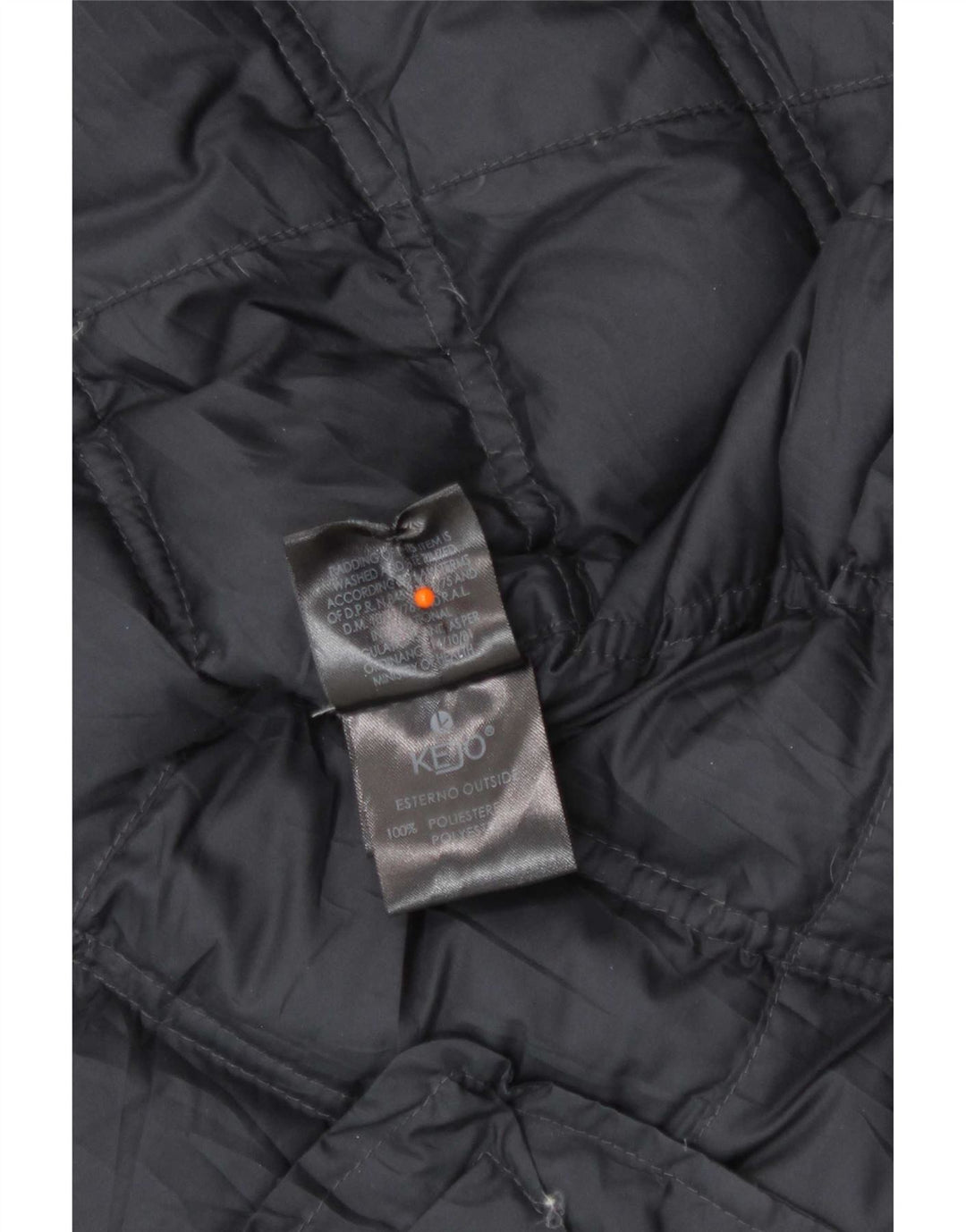 Kejo Dame Polstret Jakke IT 42 Medium Navy Blue Polyester