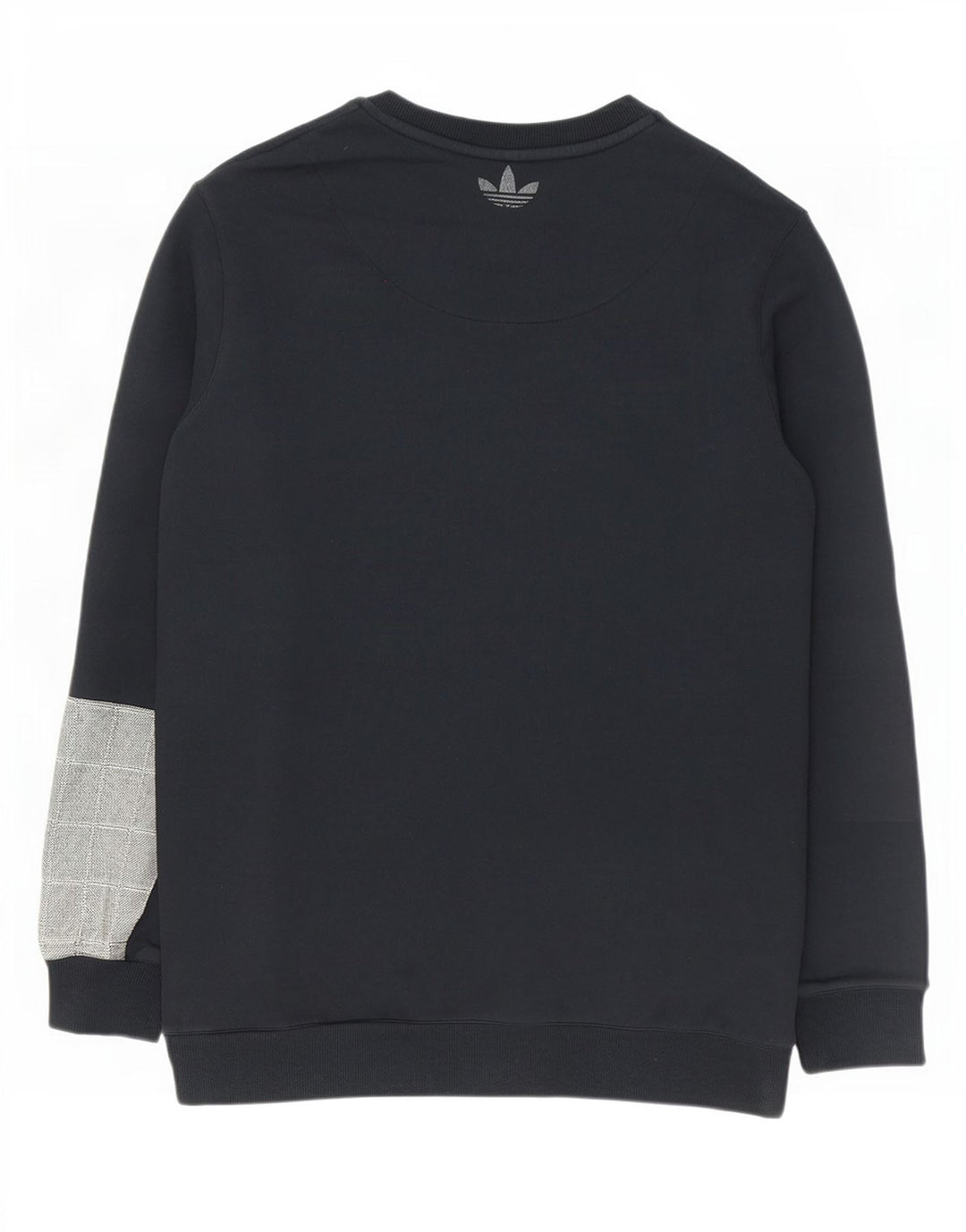 Adidas Grafisk Sweatshirt-trøje til mænd Stor Sort Colourblock Bomuld