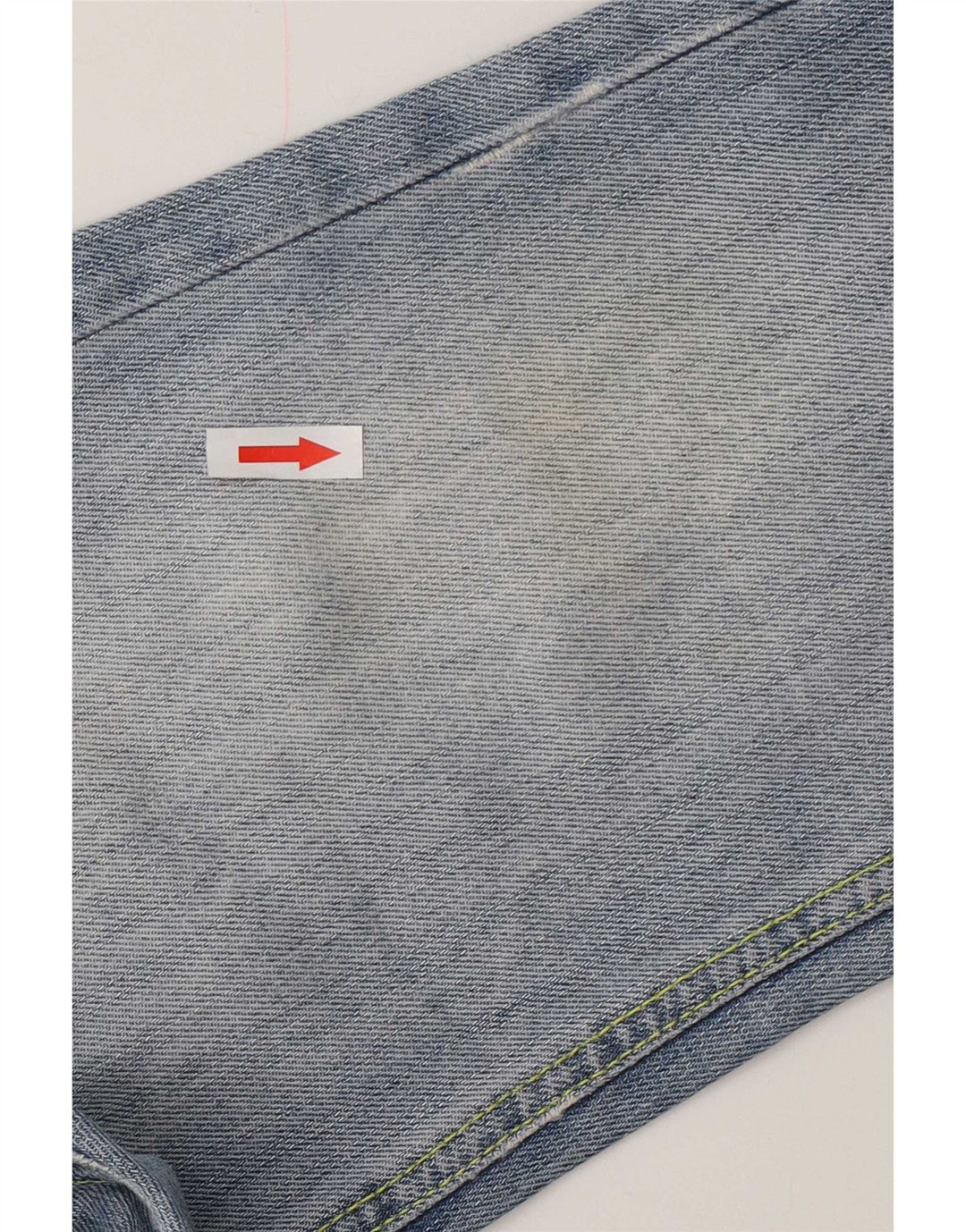 Dondup Dame Cargo Distressed Cropped Jeans W28 L24 Blå