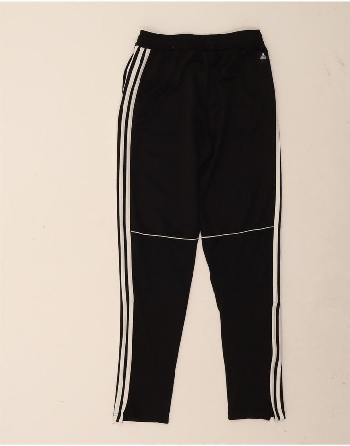 Adidas Drenge Træningsdragt Bukser 13-14 År Sort Polyester