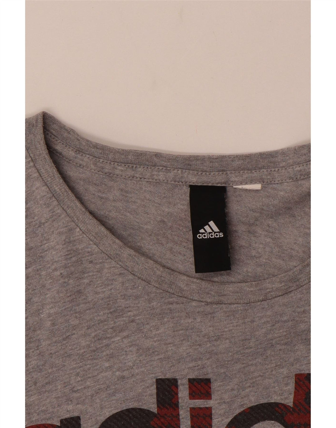 ADIDAS grafisk t-shirt til mænd, lille grå