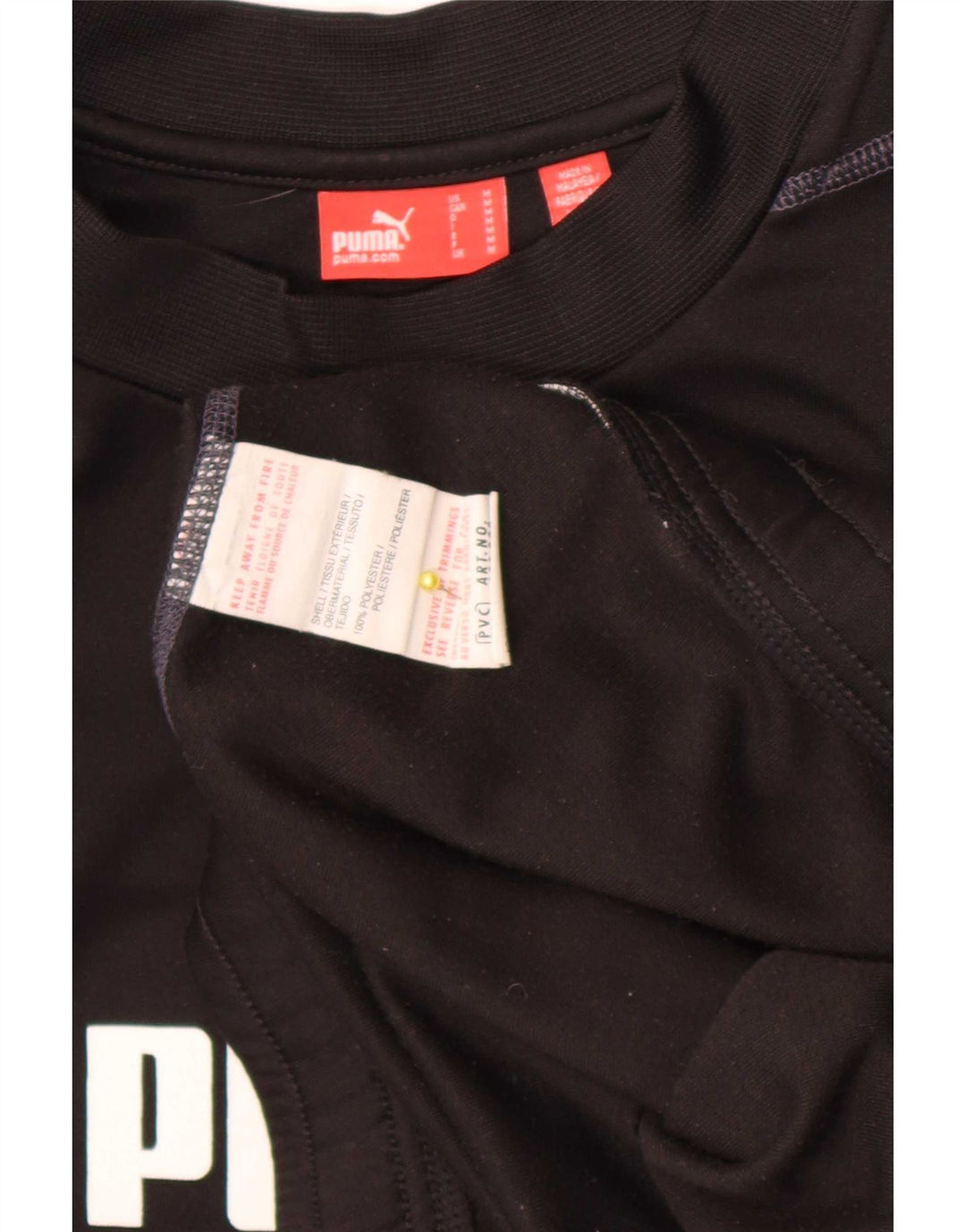 Puma Herre grafisk sweatshirt Jumper Medium Sort Polyester